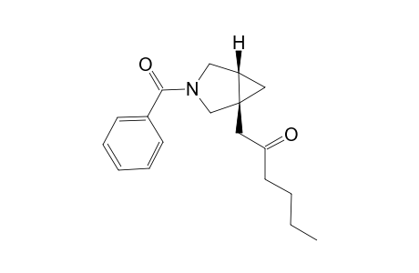 (5.beta.)-N-Benzoyl-1.beta,-(2-oxohexanyl)-3-azabicyclo[3.1.0]hexane