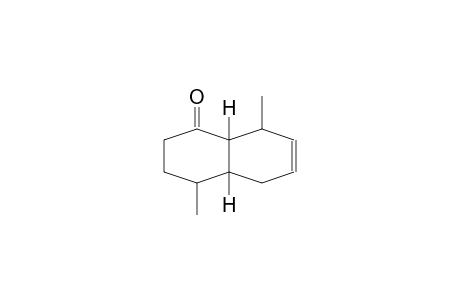 1(2H)-NAPHTHALENONE, 3,4,4A,5,8,8A-HEXAHYDRO-4,8-DIMETHYL-