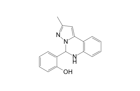 Phenol, 2-(5,6-dihydro-2-methylpyrazolo[1,5-c]quinazolin-5-yl)-