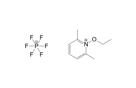 Pyridinium, 1-ethoxy-2,6-dimethy-L, hexafluorophosphate, salt