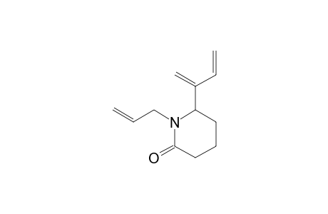 1-ALLYL-6-(1-METHYLENE-ALLYL)-PIPERIDIN-2-ONE