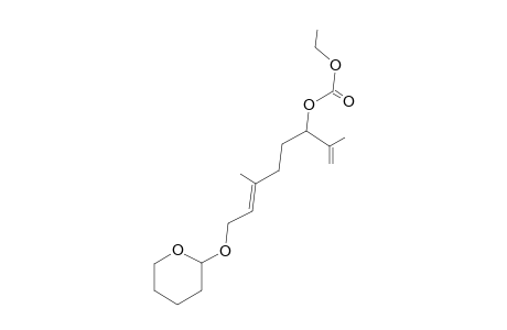 2,6-Dimethyl-3-(ethoxycarbonyl)-8-[2'-(tetrahydropyranyl)oxy]octa-1,6(E)-diene