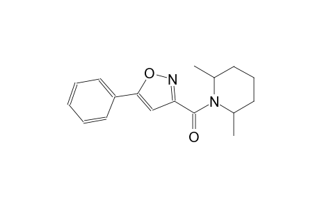 piperidine, 2,6-dimethyl-1-[(5-phenyl-3-isoxazolyl)carbonyl]-