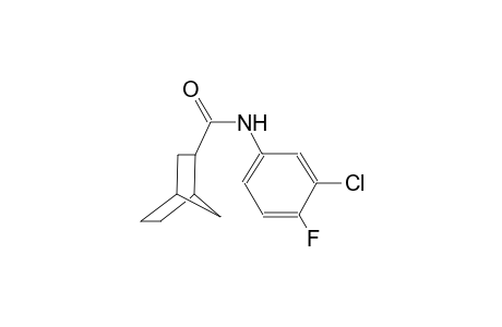 N-(3-chloro-4-fluorophenyl)bicyclo[2.2.1]heptane-2-carboxamide