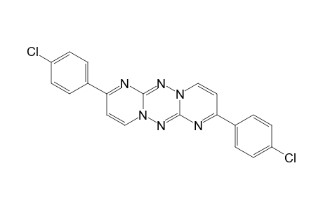 2',6-bis{p-chlorophenyl}bispyrimido[1,2-b :1',2'-e](1,2,4,5)-tetrazine