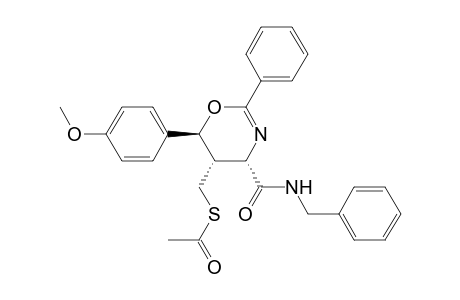 4H-1,3-Oxazine, ethanethioic acid deriv.