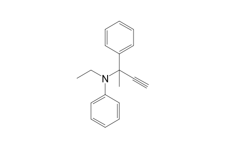 3-(N-Phenyl-N-ethylamino)-3-phenylbutyne