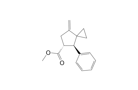 (4R,5R)-7-methylene-4-phenyl-5-spiro[2.4]heptanecarboxylic acid methyl ester