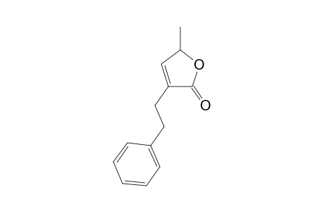 5-Methyl-3-(2-phenethyl)-5H-furan-2-one