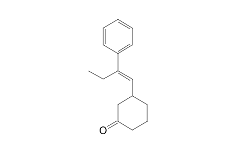 (E)-3-(2-Phenyl-1-butenyl)cyclohexanone