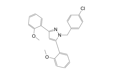 1-(4-chlorobenzyl)-3,5-bis(2-methoxyphenyl)-1H-pyrazole