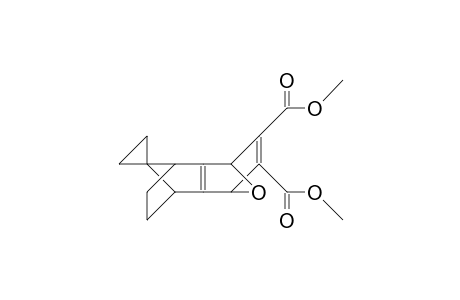 4,5-Dicarbomethoxy-11-spiro(1',1'-cyclopropyl)-12-oxa-anti-tetracyclo(6.2.1.1/3,6/.0/2,7/)dodeca-2(7),4-diene