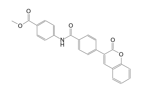 methyl 4-{[4-(2-oxo-2H-chromen-3-yl)benzoyl]amino}benzoate