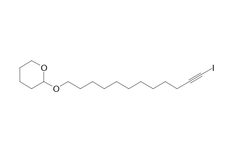 12-Iodo-1-(2-tetrahydropyranyloxy)-11-dodecyne
