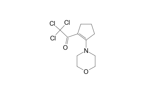 2-TRICHLOROACETYL-1-(4-MORPHOLINO)-CYCLOPENTENE
