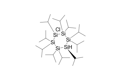 cis-1-Chloro-1,2,2,3,3,4,5,5,6,6-decaisopropylcyclohexasilane