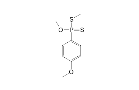 O,S-DIMETHYL-(4-METHOXYPHENYL)-PHOSPHONODITHIOATE