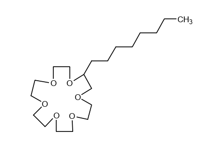 2-octyl-1,4,7,10,13,16-hexaoxacyclooctadecane