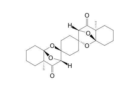 (1S,1''S,6R,6''R,8R,8''R)-6,6''-dimethyldispiro[10,11-dioxatricyclo[6.2.1.0(1,6)]undecane-9,1'-cyclohexane-4',9''-[10,11]dioxatricyclo[6.2.1.0(1,6)]undecane]-7,7''-dione