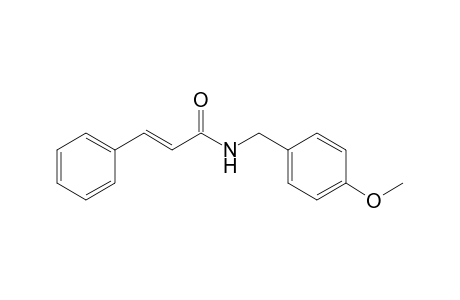 N-(4-methoxybenzyl)-3-phenylprop-2-enamide