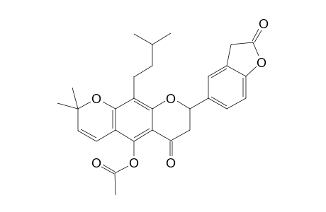 5',4-Diacetyl-minimiflorin