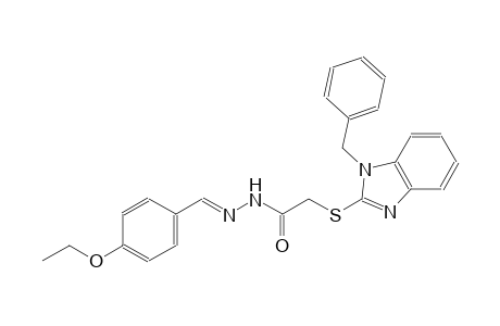 acetic acid, [[1-(phenylmethyl)-1H-benzimidazol-2-yl]thio]-, 2-[(E)-(4-ethoxyphenyl)methylidene]hydrazide