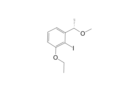 1-Ethoxy-2-iodanyl-3-[(1S)-1-methoxyethyl]benzene