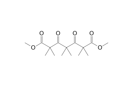 Dimethyl 2,2,4,4,6,6-hexamethyl-3,5-dioxoheptanedioate