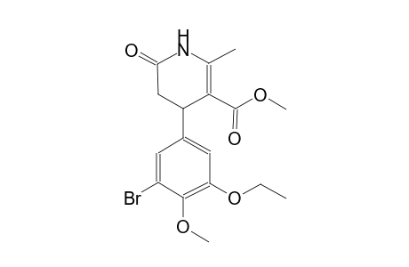 3-pyridinecarboxylic acid, 4-(3-bromo-5-ethoxy-4-methoxyphenyl)-1,4,5,6-tetrahydro-2-methyl-6-oxo-, methyl ester