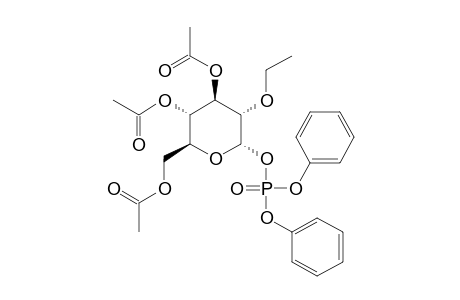 DIPHENYL-3,4,6-TRI-O-ACETYL-2-O-ETHYL-ALPHA-D-GLUCOPYRANOSYL-PHOSPHATE