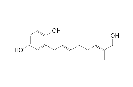 1,4-Benzenediol, 2-(8-hydroxy-3,7-dimethyl-2,6-octadienyl)-