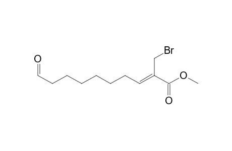 Methyl 2-bromomethyl-9-formyl-2(Z)-nonenoate