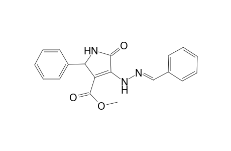 Methyl 4-[(2E)-2-Benzylidenehydrazinyl]-2,5-dihydro-5-oxo-2-phenyl-1H-pyrrole-3-carboxylate