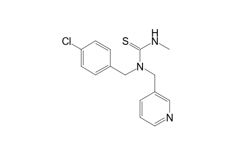 N-(4-Chlorobenzyl)-N'-methyl-N-(3-pyridinylmethyl)thiourea