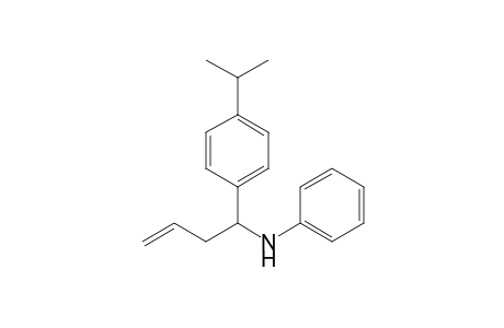 1-p-cumenylbut-3-enyl(phenyl)amine