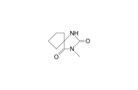 3-Methyl-1,3-diaza-spiro(4.4)nonane-2,4-dione