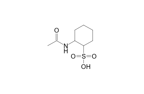2-(Acetylamino)cyclohexane-sulfonic acid