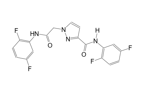1H-pyrazole-1-acetamide, N-(2,5-difluorophenyl)-3-[[(2,5-difluorophenyl)amino]carbonyl]-