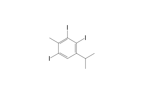 1,3,4-triiodo-2-methyl-5-propan-2-ylbenzene