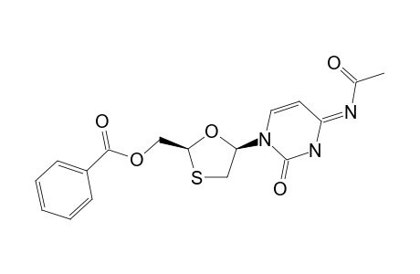 CIS-(+/-)-4-ACETAMINO-1-[2-(BENZOYLOXYMETHYL)-1,3-OXATHIOLAN-5-YL]-2(1H)-PYRIMIDINONE