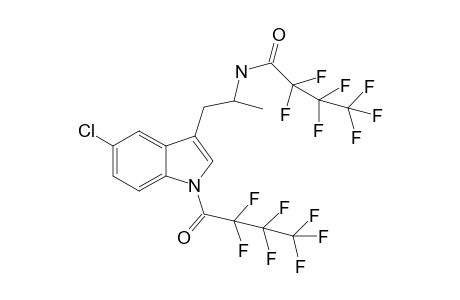 5-Chloro-AMT 2HFB