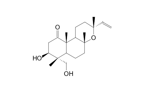 1-Oxo-3.beta.,18-dihydroxymanoyl oxide