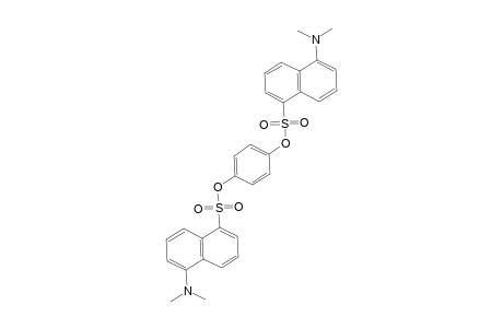 1-Naphthalenesulfonic acid, 5-(dimethylamino)-, 1,4-phenylene ester