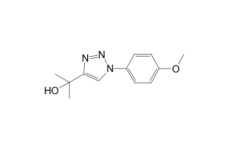 2-[1-(4-methoxyphenyl)triazol-4-yl]propan-2-ol