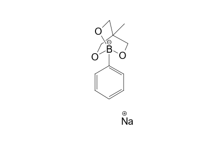 Sodium 4-methyl-1-phenyl-2,6,7-trioxa-1-boranuidabicyclo[2.2.2]octane