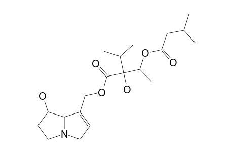 9-(3'-ISOVALERYL)VIRIDIFLORYL-RETRONECINE