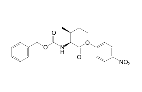 L-(-)-N-carboxyisoleucine, N-benzyl p-nitrophenyl ester