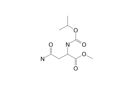 L-Asparagine, N-isopropyloxycarbonyl-, methyl ester