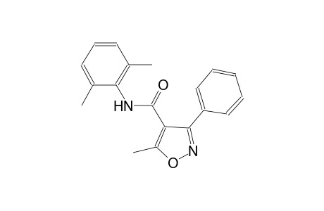 N-(2,6-dimethylphenyl)-5-methyl-3-phenyl-4-isoxazolecarboxamide