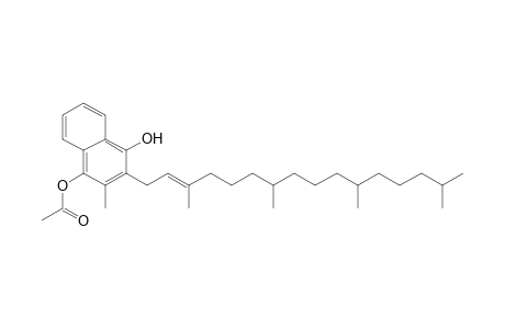 4-Acetoxy-3-methyl-2-phytyl-1-naphthalenol